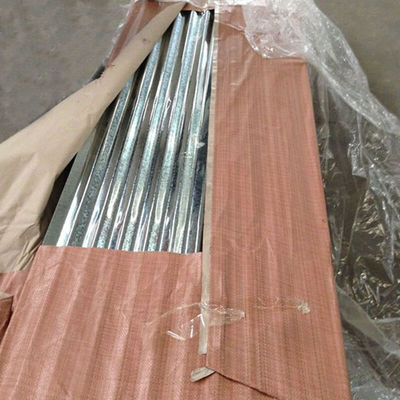 508/610MM 강한 부식 저항성을 지붕으로 덮는 아연 철판