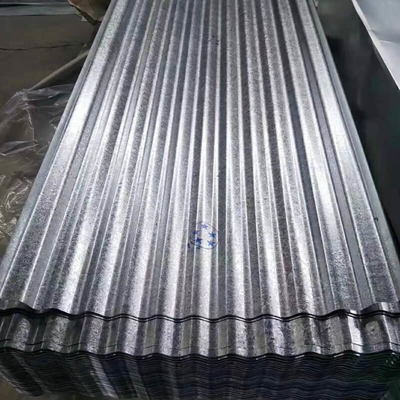 600-1100mm 직류 전기로 자극된 지붕 시트 AISI 14 계측기 파형강 패널 크라프트지