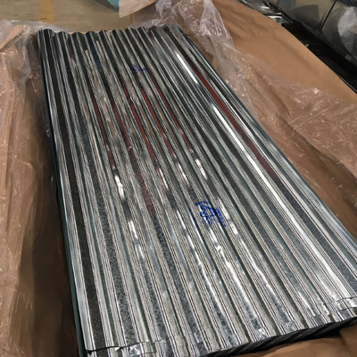 Z30 - 275g/M2 직류 전기로 자극된 파형 판 0.8 밀리미터 4x8은 아연 철판을 주름지게 했습니다