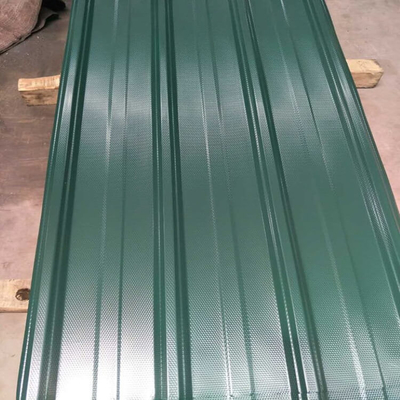 Iso 18001 기채색 지붕 시트 7-30um 컬러 피복된 금속 높은 태도
