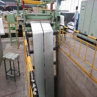 지붕 시트를 위한 SPCC ISO9001 GI 강철 코일 508 밀리미터 아연도강 코일