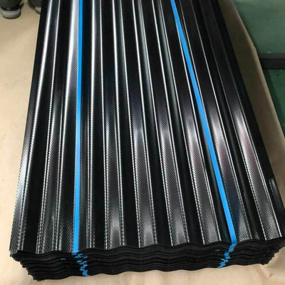 SGCC 기채색 지붕 시트 0.125-2.5mm 컬러는 프로필 시트를 코팅했습니다