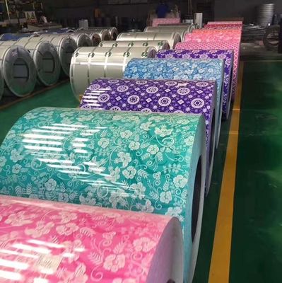 CE HRB85 PPGI 코팅 코일 CGCC SGCC PPGL 기채색 Gi 강철 코일