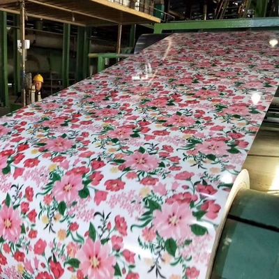 CE HRB85 PPGI 코팅 코일 CGCC SGCC PPGL 기채색 Gi 강철 코일